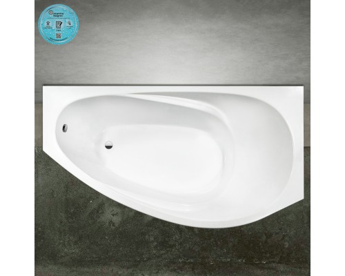 Ванна из литого мрамора 170x95 см R Marmo Bagno Турин MB-TR170-95