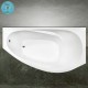 Ванна из литого мрамора 170x95 см R Marmo Bagno Турин MB-TR170-95