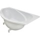 Ванна из литого мрамора 170x95 см R Marmo Bagno Турин MB-TR170-95