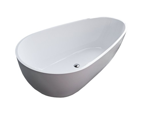 Ванна из литого мрамора 169,5x84 см Marmo Bagno Венеция MB-VN170-85