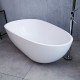 Ванна из литого мрамора 169,5x84 см Marmo Bagno Венеция MB-VN170-85