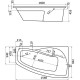 Акриловая ванна 160x95 см R Santek Майорка XL 1.WH11.1.990