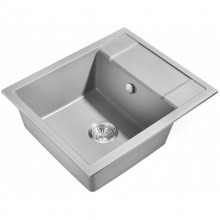 Кухонная мойка Milacio Navarra 60 серый металлик MC.77073