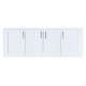 Экран для ванны MistyБалтика L=1700 МДФ белая эмаль Э-Бал11170-011
