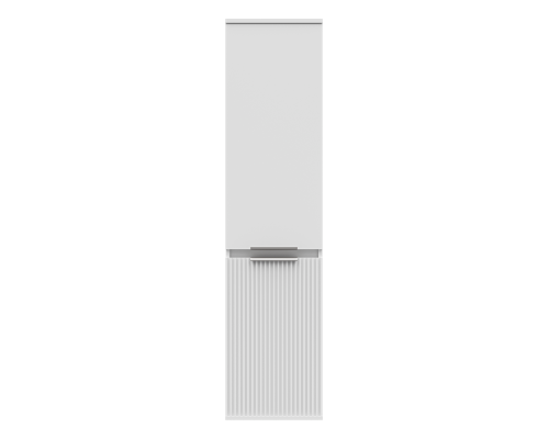 Шкаф - пенал Brevita Enfida - 40 с бельевой корзиной универсальный правый (белый)