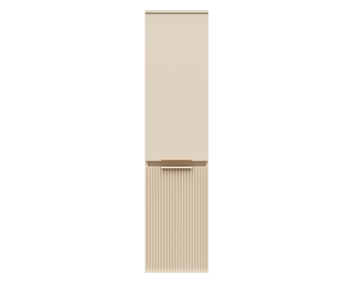 Шкаф - пенал Brevita Enfida - 40 с бельевой корзиной универсальный правый (бежевый)