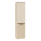 Шкаф - пенал Brevita Enfida - 40 с бельевой корзиной универсальный правый (бежевый)