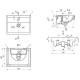Раковина 50x38 см OWL 1975 Мини 641594