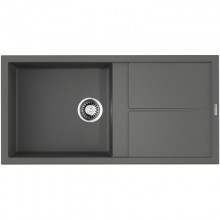 Кухонная мойка Tetogranit Omoikiri Sumi 100-PL платина 4993659