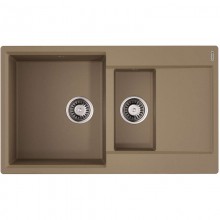 Кухонная мойка Artgranit Omoikiri Daisen 86-2-CA карамель 4993474