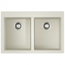 Кухонная мойка Tetogranit Omoikiri Bosen 80-2-WH белый 4993839