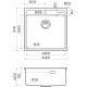 Кухонная мойка нержавеющая сталь Omoikiri Daisen 44-IN 4993179