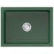 Кухонная мойка Natceramic Omoikiri Mikura 61-RG Glossy royal green 4911255