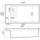 Кухонная мойка Artceramic Omoikiri Kinaru 86-U/I GB графит 4997027