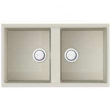 Кухонная мойка Artceramic Omoikiri Kitagawa 83-2-U-WH /белый 4993809