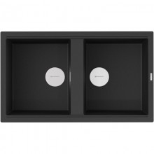 Кухонная мойка Artceramic Omoikiri Kitagawa 86-2-GB графит 4993492
