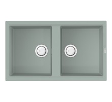 Кухонная мойка Artceramic Omoikiri Kitagawa 86-2-WG wind green 4993731