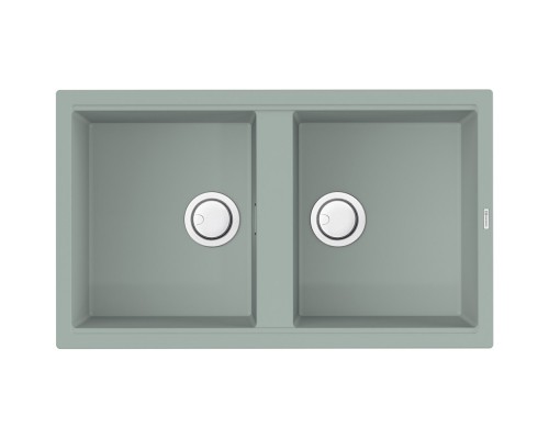 Кухонная мойка Artceramic Omoikiri Kitagawa 86-2-WG wind green 4993731