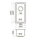 Кухонная мойка Omoikiri Tadzava 22-U/I-IN Ultra 15 нержавеющая сталь 4997112