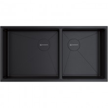 Кухонная мойка Omoikiri Taki 85-2-LB-U/IF-GB Side графит 4997039
