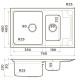Кухонная мойка Omoikiri Mizu 78-2-IN нержавеющая сталь 4973731