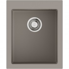 Кухонная мойка Artceramic Omoikiri Bosen 41A-GR ленинградский серый 4993813