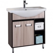 Тумба венге луизиана/ясень шимо светлый 69,6 см Onika Гамма 107511