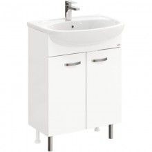 Тумба белый глянец 58,4 см Onika Коралл 106042