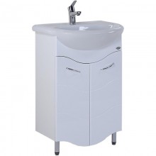 Тумба белый глянец 50 см Onika Лайн 105524