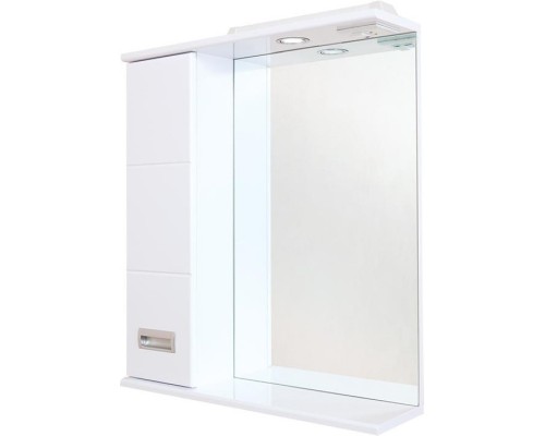 Зеркальный шкаф 58x71,2 см белый глянец L Onika Балтика 205815