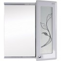 Зеркальный шкаф 65x77,1 см белый глянец R Onika Валенсия 206532