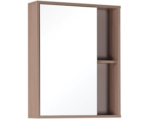 Зеркальный шкаф 60x73 см ясень шимо светлый L/R Onika Дельта 206060