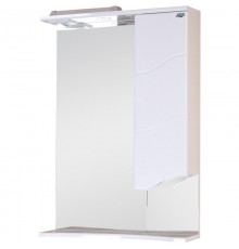 Зеркальный шкаф 58x80 см белый глянец R Onika Лайн 205820