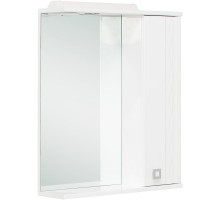Зеркальный шкаф 60x71,2 см белый глянец R Onika Лига 206030
