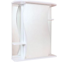 Зеркальный шкаф 55x71,2 см белый глянец L/R Onika Лилия 205532