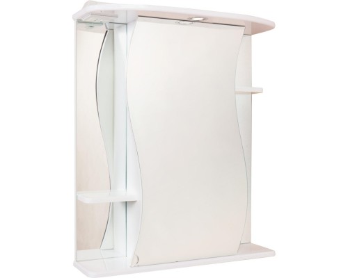 Зеркальный шкаф 55x71,2 см белый глянец R Onika Лилия 205519