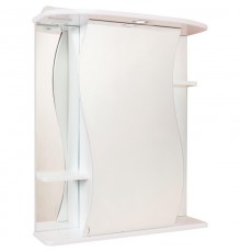Зеркальный шкаф 65x76,2 см белый глянец R Onika Лилия 206511