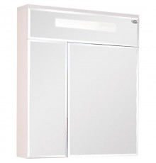 Зеркальный шкаф 60x73,6 см белый глянец Onika Сигма 206034