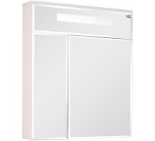 Зеркальный шкаф 70x73,6 см белый глянец Onika Сигма 207016