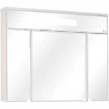 Зеркальный шкаф 90x73,6 см белый глянец Onika Сигма 209014