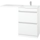 Комплект мебели белый глянец 120 см Onika Милтон 105801 + FC-00001870 + 210018