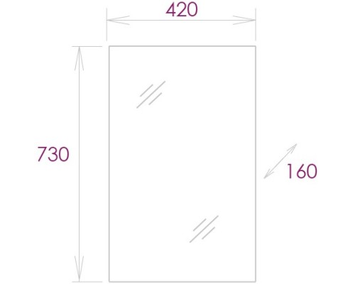 Комплект мебели белый глянец 40 см Onika Милтон 104007 + UM-COM40/1 + 204201