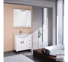 Комплект мебели белый глянец 83 см Onika Эльбрус 108202 + 1WH110228 + 208022