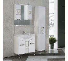 Комплект мебели белый глянец 79,5 см Onika Флорена 108021 + UM-ERI80/1 + 207802