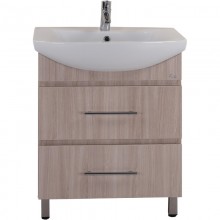 Тумба с раковиной ясень шимо светлый 71,5 см Onika Дельта 107032 + 1WH207776