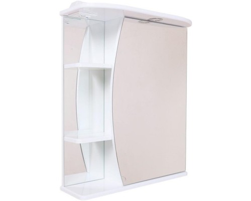Комплект мебели белый глянец 60,5 см Onika Луна 106005 + 1WH110268 + 206014