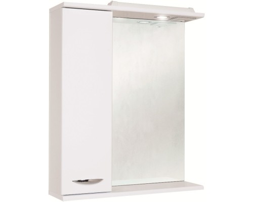 Комплект мебели белый глянец 60 см Onika Лада 106002 + 1WH110198 + 206015
