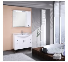 Комплект мебели белый глянец 90,8 см Onika Эльбрус 109016 + 1WH110790 + 209004