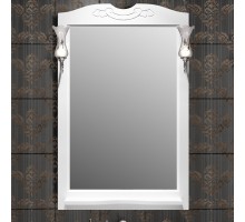 Зеркало 71,5x103,5 см белый матовый Opadiris Клио