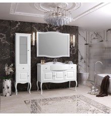 Комплект мебели белый матовый 120 см Opadiris Лаура